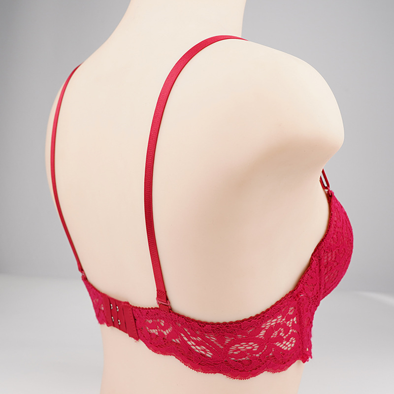 kanten kanten beha met stalen ring massagebeha sexy modebeha push-up ondergoed topcollectie extra melk_voghion.com