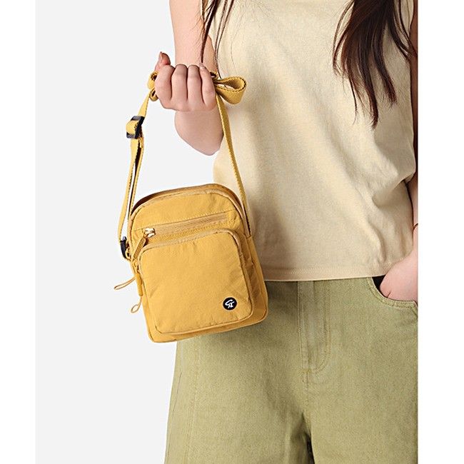 Borsa a tracolla versatile, leggera, impermeabile, piccola, quadrata, multitasche, portatile, di alta qualità, di nicchia alla moda_voghion.com