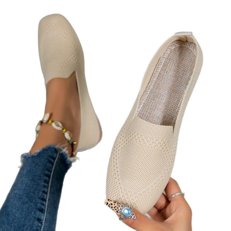 2025 Frühling Große Flache Einzelne Für Frauen, Ein Fuß Casual Schuhe Waren_voghion.com