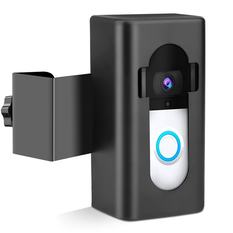 Miglioramento della casa nuovo prodotto modello privato anello videocitofono staffa foratura libera antifurto morsetto porta fisso staffa metallica_voghion.com