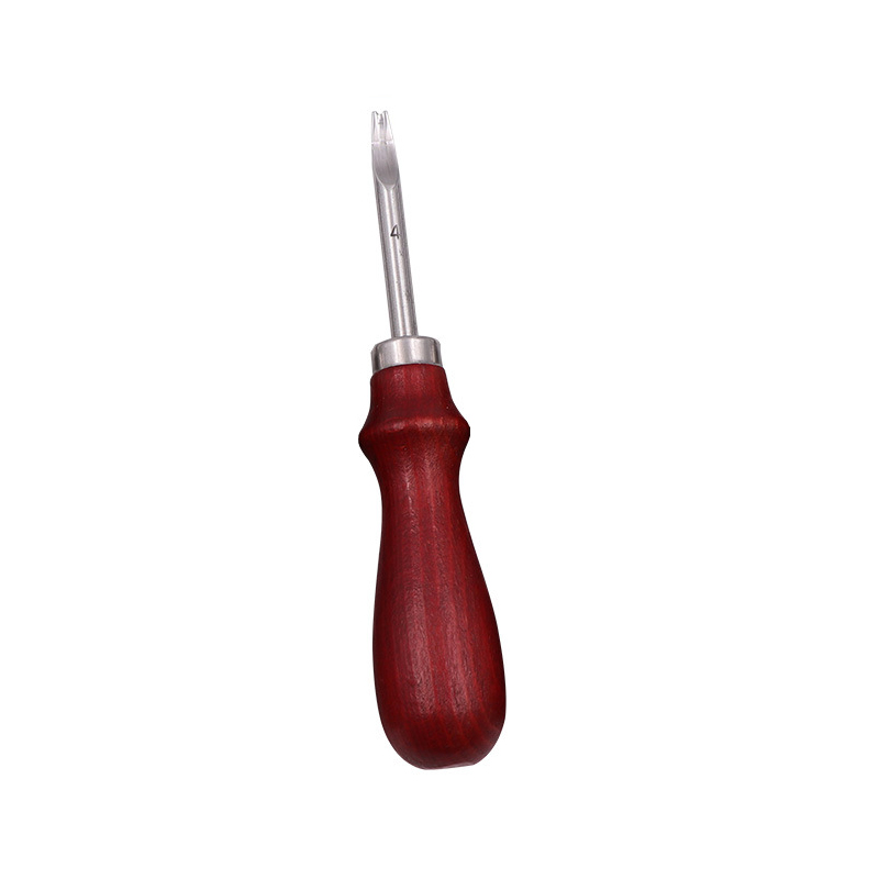 1 Adet Deri Giyotin Kırmızı Kolu Giyotin Pah Diy Deri Aletler Profesyonel Giyotin_voghion.com