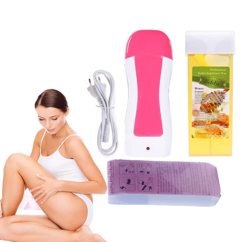 2024 Mini vrući grijač Epilator Parafin Tile Spa Ručni vosak Hine Grijač za tijelo od smole Uređaj za uklanjanje dlačica Alat za uklanjanje dlačica_voghion.com