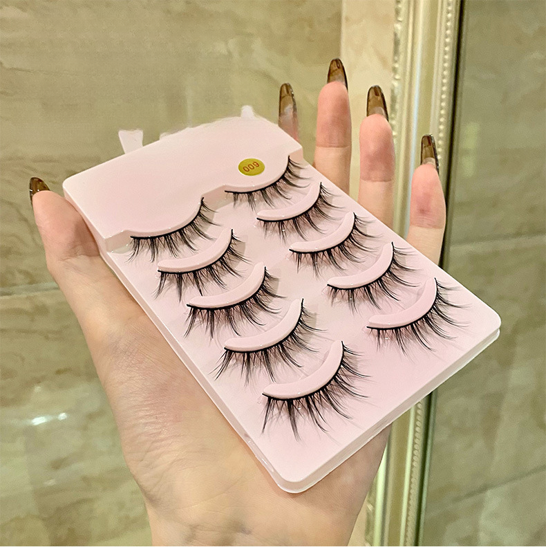 COS Little Devil Fairy Hair Girl Natural Simulation Grafting Fish Root Segmented Upper and Lower Eyelash_voghion.com