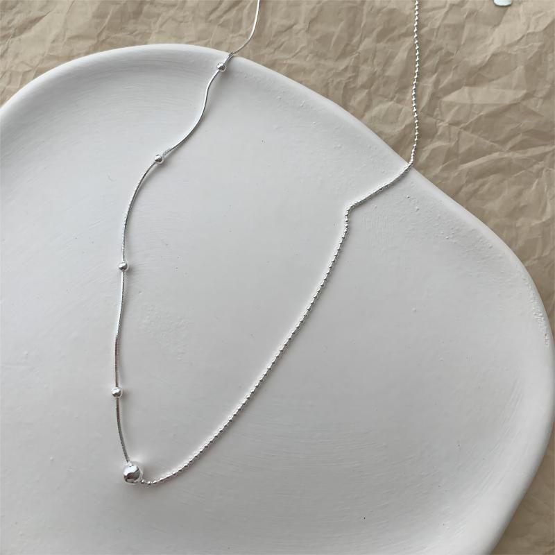 Layered Neck Clavicle Chain For Women, Niche Ins Style, Minimalist Sweater Chain, High-End Accessories, 2023 New Model_voghion.com