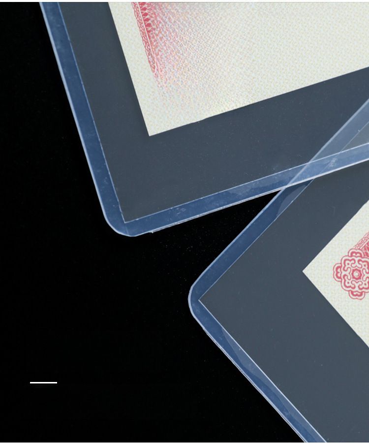 PVC kietos gumos dangtelis pastorintas proginis banknotas apsauginis dangtelis dolerio popierinis pinigų pašto ženklų kolekcijos monetų laikiklis skaidrus plastikinis kietas segtukas_voghion.com