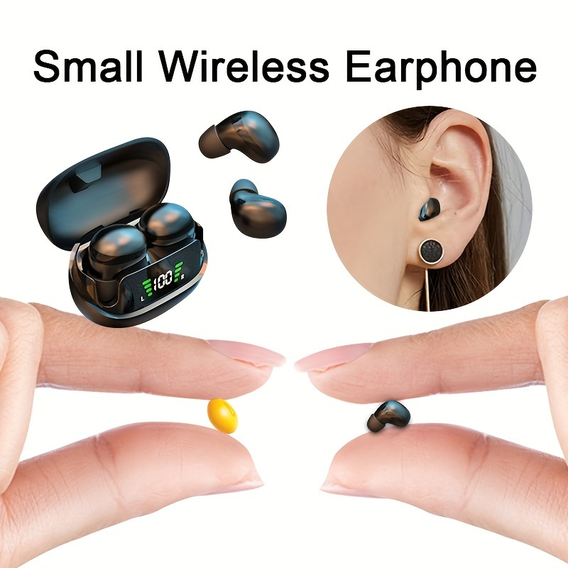 True Headset Phantom Mini Ultra Wireless No Flash Light Small Ear Sleep : Enjoy Music With Noise Cancelling& Long_voghion.com