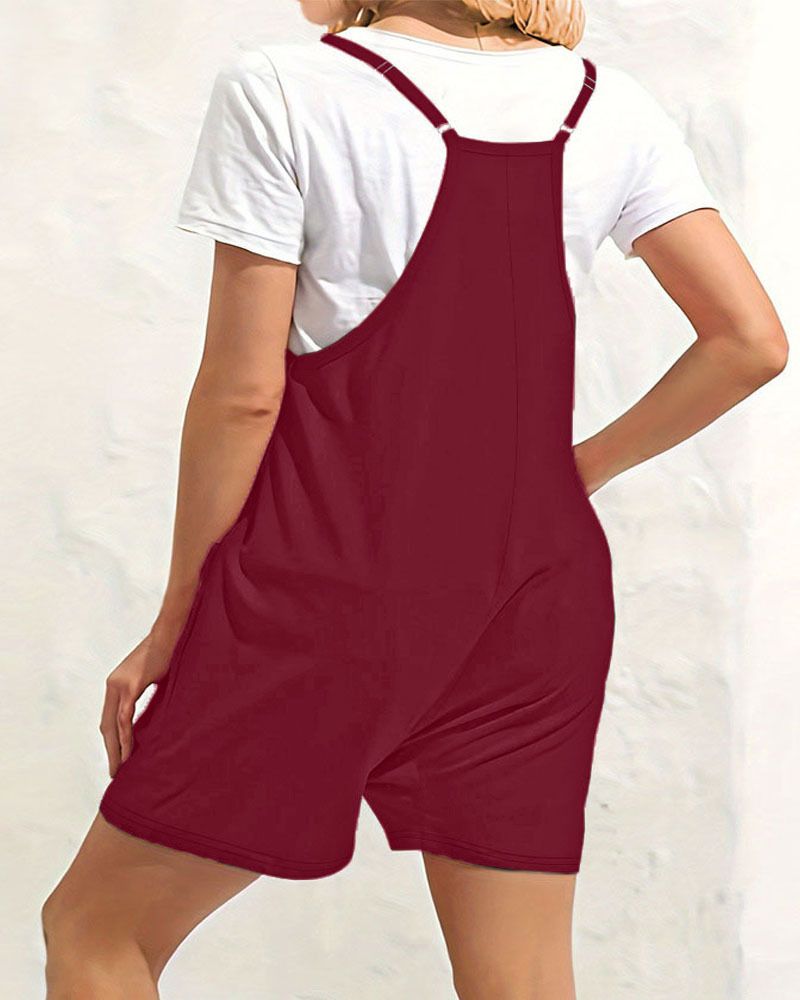 Breathable Jumpsuit Harness – Sleeveless Overalls With Utility Pockets (Milk Silk Architecture, Anti-Gravity Drape, Mediterranean Siesta Approved)_voghion.com