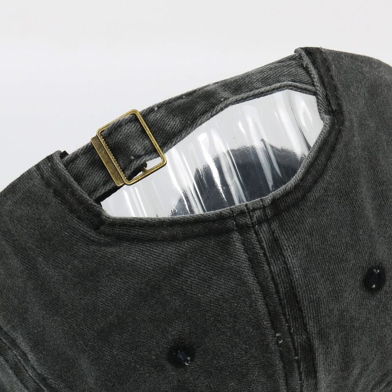 Unisex BESTDADEVER embroidered baseball cap made of pure cotton old washed baseball cap for outdoor leisure_voghion.com