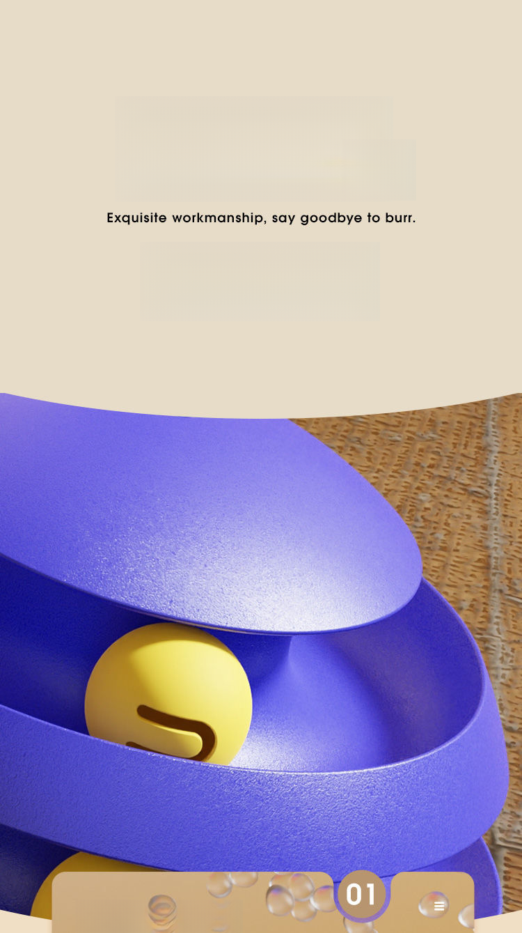 Rotating Tumbler Kitten New Cat Toy Supplies Pet_voghion.com