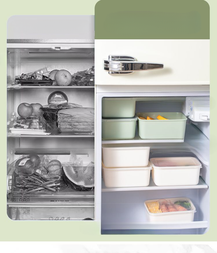 New Plastic Multi-Functional Fresh-Keeping Elevated Food Insulation Box, Deepened And Thickened Camping Storage Box_voghion.com