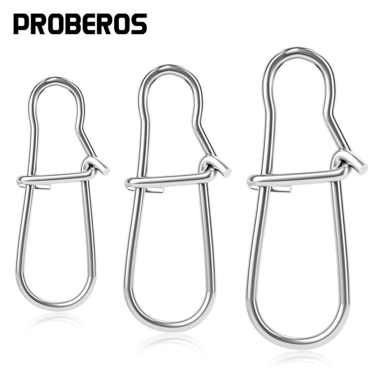 Pino de reforço de aço inoxidável conector forte isca isca anel de conexão de anzol rápido acessórios de pesca_voghion.com