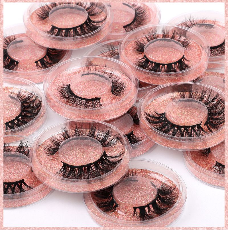 False Eyelashes Whole Pair Of 20 Boxes Mixed Natural Thick Curled False Eyelashes All Match Eyelashes_voghion.com