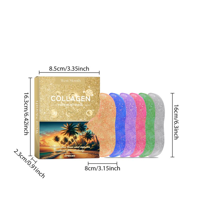 West&Month Collagen Forehead Patch, Fade Forehead Lines And Smooth Fine Lines And Forehead Lines_voghion.com