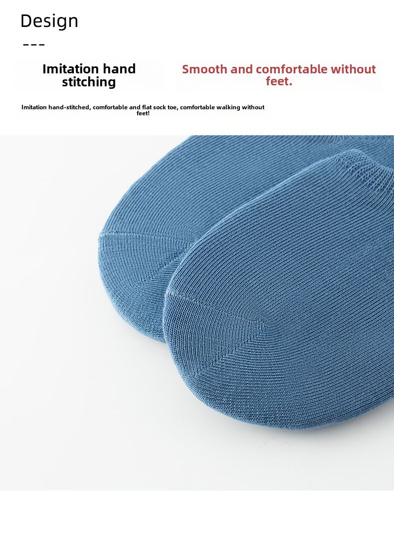 Calzini da barca da uomo in cotone, nuovi, sottili e traspiranti, invisibili, con tallone antiscivolo, colore solido, primavera ed estate_voghion.com