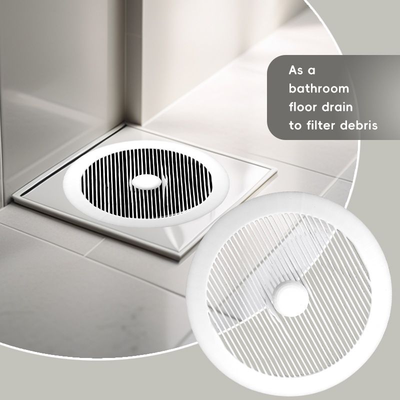 New Anti-Clogging Large Flow Kitchen Sink Bathroom Plastic Floor Drain_voghion.com
