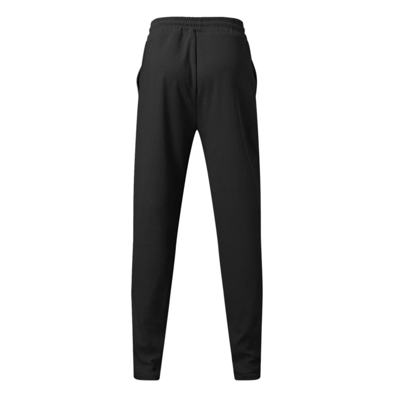 Conjunto deportivo informal de dos piezas con pantalones de manga larga de verano para hombre_voghion.com