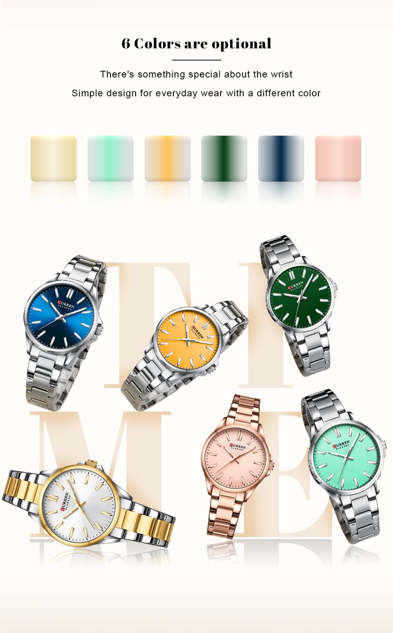Elegant Women's Waterproof Quartz Watch With Small Round Dial, Casual Timepiece For Everyday Wear Fashion Quartz Watch Couple Women's Watch_voghion.com