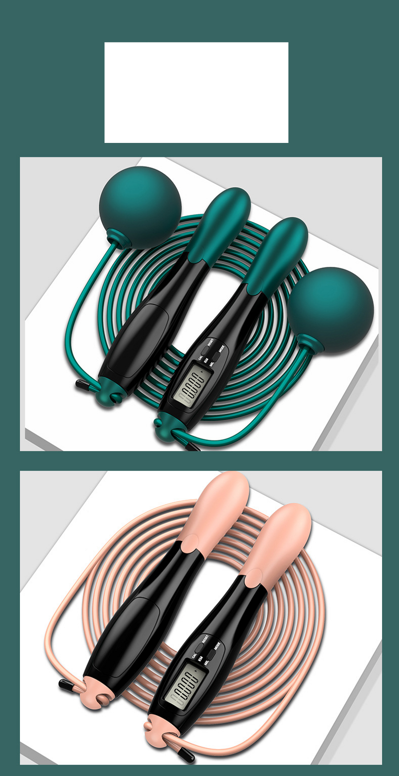 Smart Cordless Heavy Ball Wire Counting Skipping Adult Rope Training Sporting Goods Wholesale_voghion.com