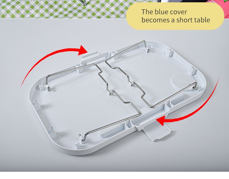 Foldable Picnic Basket With Lid - Portable Outdoor Camping Storage & Gift_voghion.com