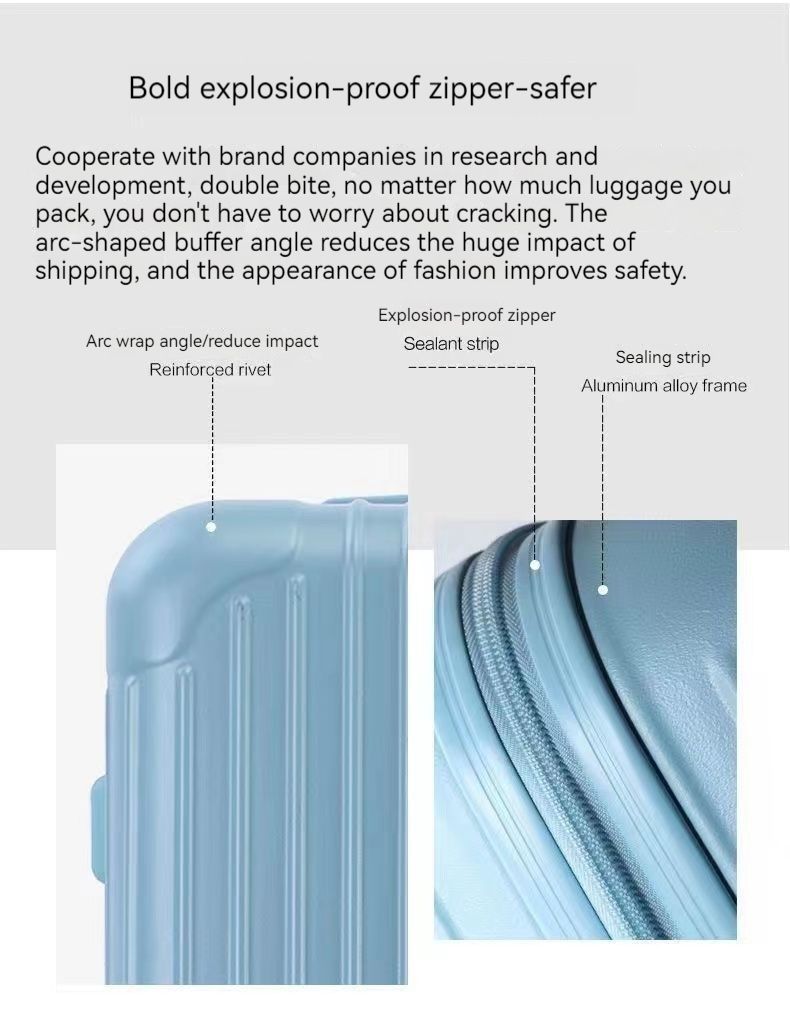 2024 koffer student trolley box Männlichen koffer Große kapazität kardan rad kombination box weibliche_voghion.com