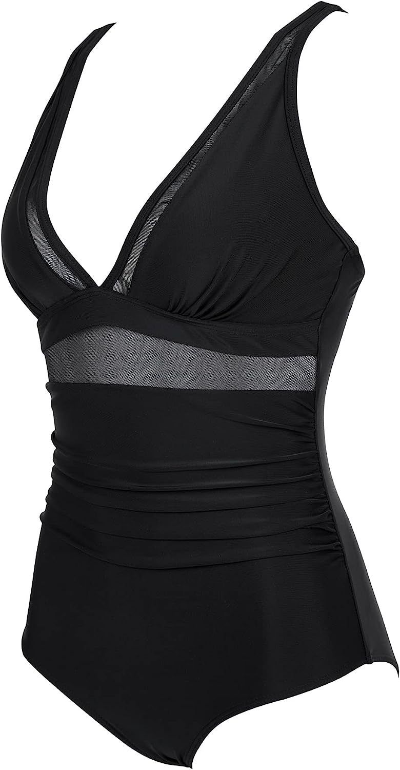 Maillot de bain une pièce taille haute pour femmes, nouveau modèle européen et américain, maillot de bain moulant et sexy, ajouré, point chaud_voghion.com