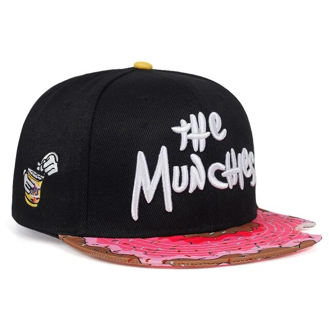 New THe MUNCHies embroidered baseball cap fashion hip hop street dance hat cotton wild hats men's Women's universal casual caps_voghion.com
