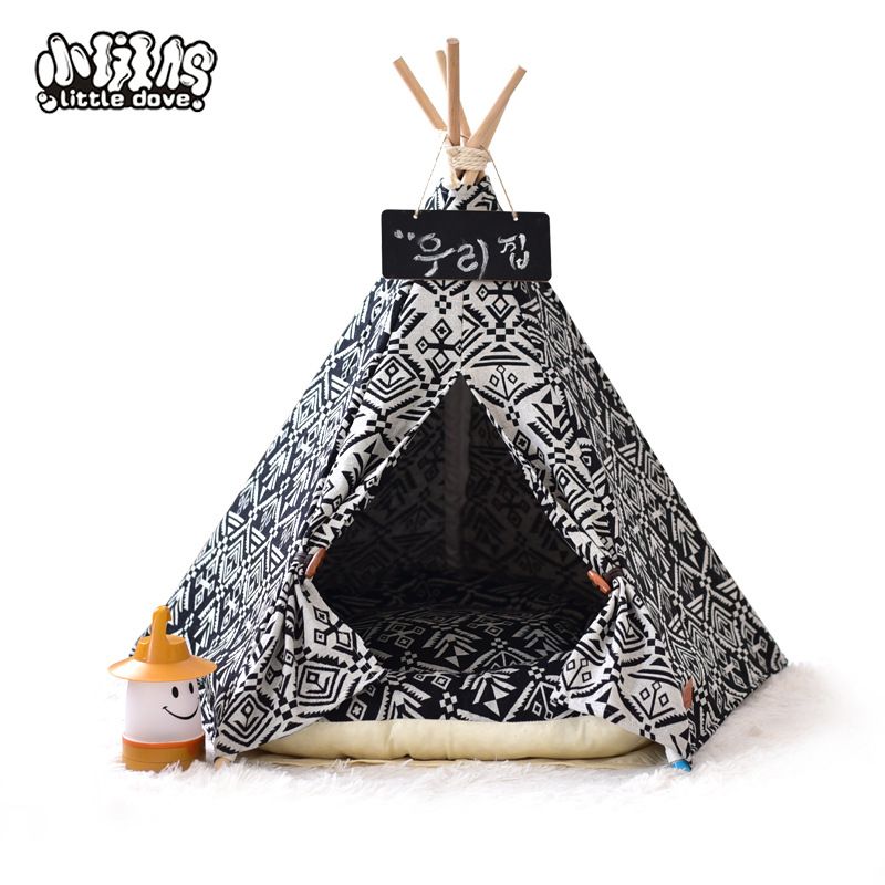 Cat Small Medium-sized Supplies Ins House Removable And Washable Pet Tent Dog Can Be Used In All Seasons Villa_voghion.com