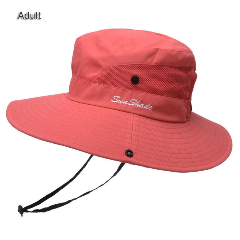 Fischerhut, Sonnenschutz, UV-Schutz, LSF 50+, Sonnenhut, Eimer, Sommerhut für Herren und Damen, große breite Krempe, Bob, Wanderhüte für draußen mit Kettenriemen_voghion.com