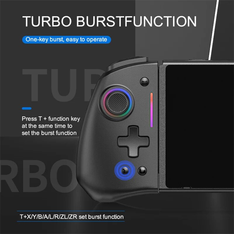 LinYuvo KS42 JoyPad Wireless Metal Joystick for Nintend Switch Game Wake-up 6 Axis Gyro Bluetooth Controller Gamepad_voghion.com