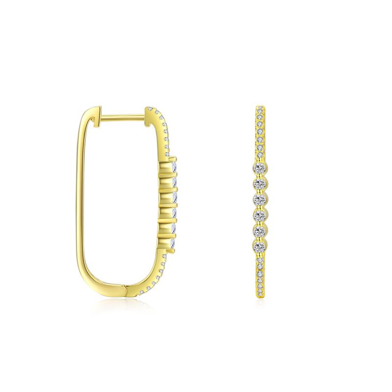 Tancise Orecchini pendenti con zirconi d'argento per le donne Regali per feste di matrimonio_voghion.com