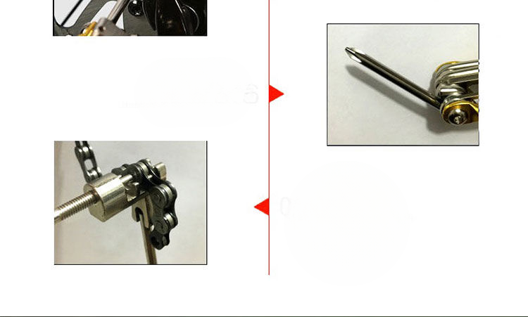 Xiqizhe Bicycle Kit 11-in-1 Mountain Road Bike Multi-Function Folding Repair Set_voghion.com