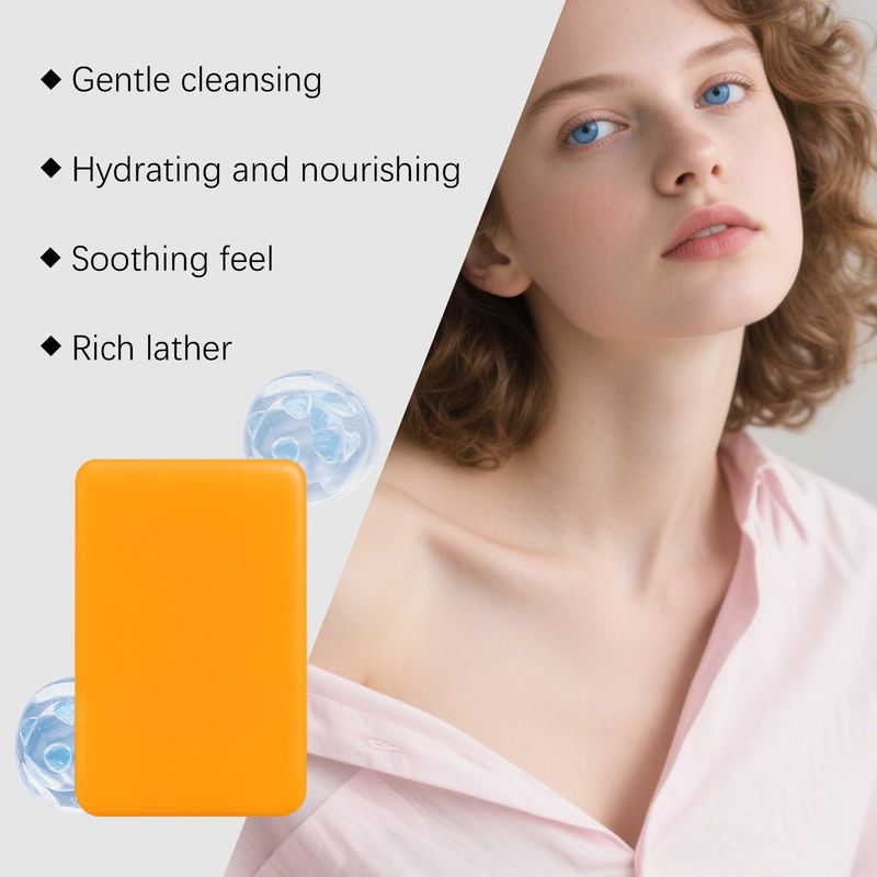 EELHOE Care Gentle Cleansing Face And Body Moisturizing Rich Foam Daily Soft Skin Soap_voghion.com