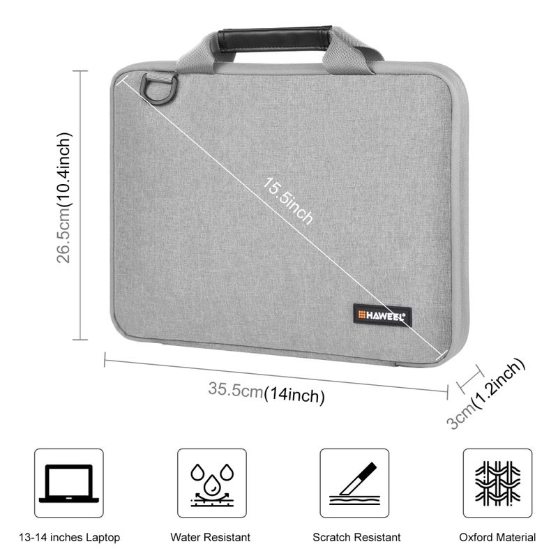 13,0-14,0 Zoll/14,0-16,0 Zoll Aktentasche Crossbody für Bücher/Lenovo/Thinkpad/ASUS/HP und andere Laptoptaschen_voghion.com