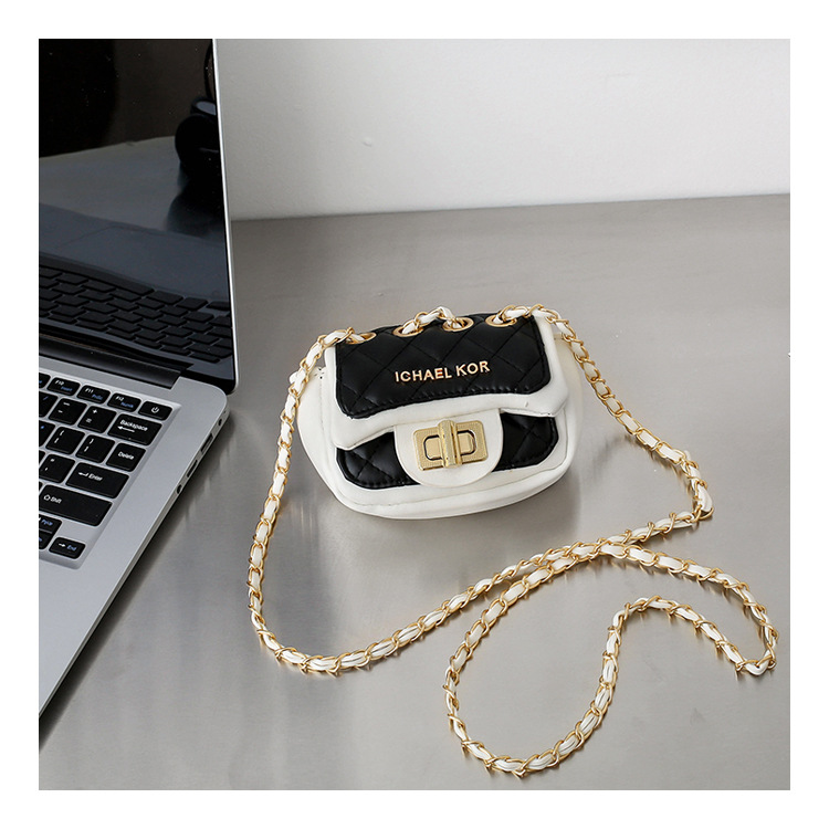 Crossbodytassen voor kinderen, ruitborduurgaren, kleine geurige kinderkettingtas, modieuze lippenstifttas_voghion.com