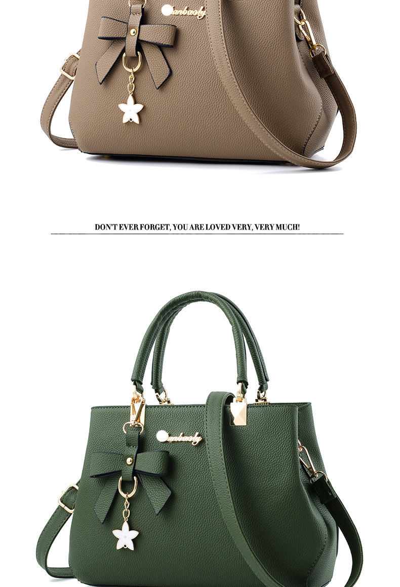 Väska 2023 ny koreansk version av den trendiga höst- och vinterbågen Kvinnlig väska bärbar axelväska Messenger bag killer bag moderväska_voghion.com
