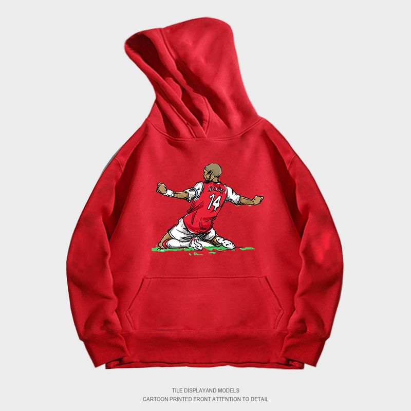 Felpa con cappuccio unisex Henry, modello sportivo da calcio, primavera-autunno, alla moda, manica lunga, giacca e top_voghion.com