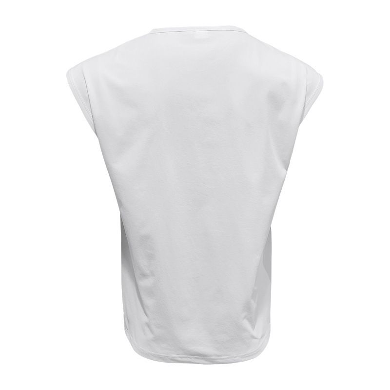 Men's Summer New Sleeveless Youth Casual Loose Solid Color Thin Vest T-Shirt For Men_voghion.com