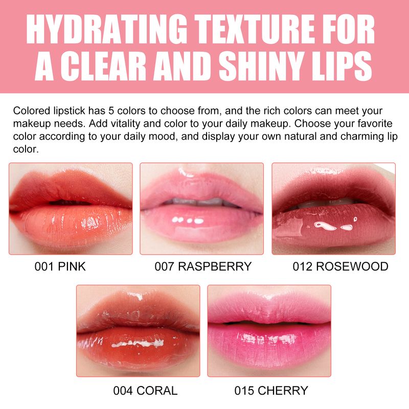 EELHOE Volumizing Lip Glaze Volumizing Lip Care Desalting Lip Lines Hydrating Hydrating Glass Lip Gloss Oil_voghion.com