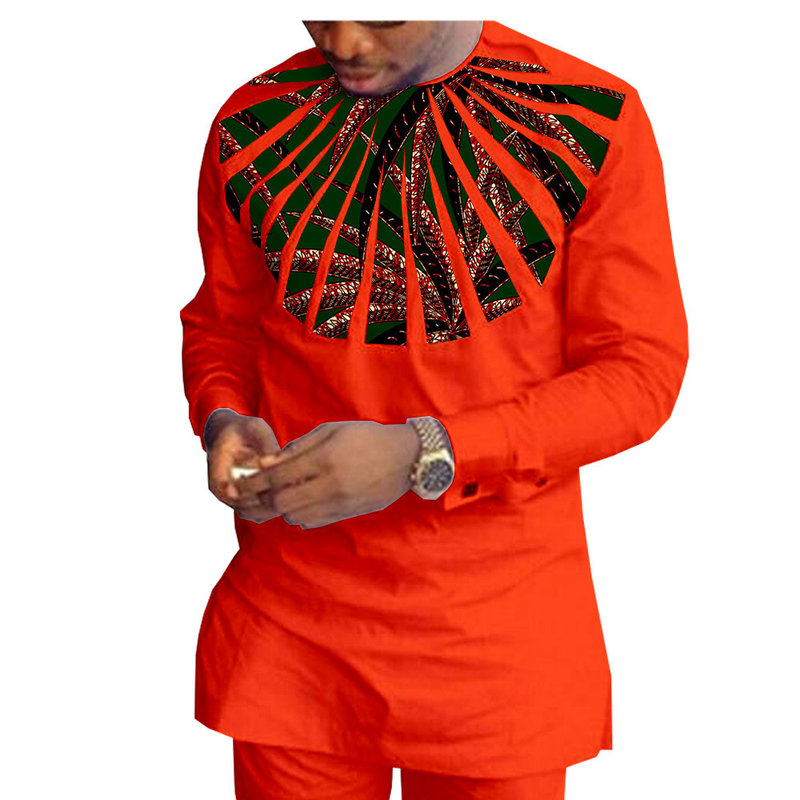 Männer Kleeder afrikanesch national Print Batik Kotteng Männer Casual Kostüm_voghion.com