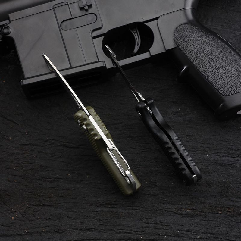 Cutter Multi-Functional Outdoor Portable Knife Hook Sawtooth Survival Tool Folding Box Opener_voghion.com