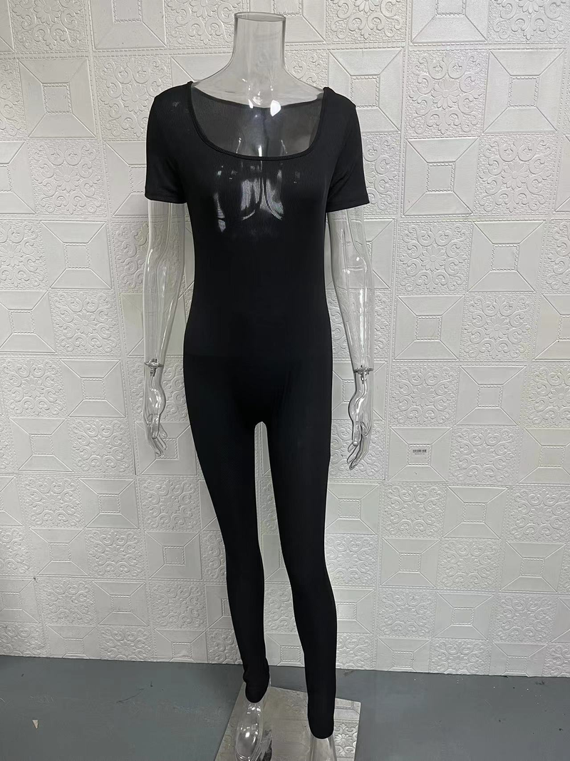 Women' s suspenders printed wide-leg pants jumpsuit shorts_voghion.com