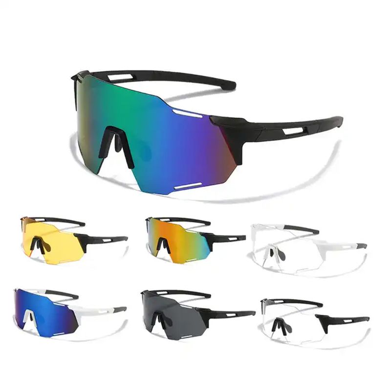 Outdoor Bicycle Cycling Sun Glasses Windproof Running Sport Sunglasses For Men Women sunglasses uv400_voghion.com