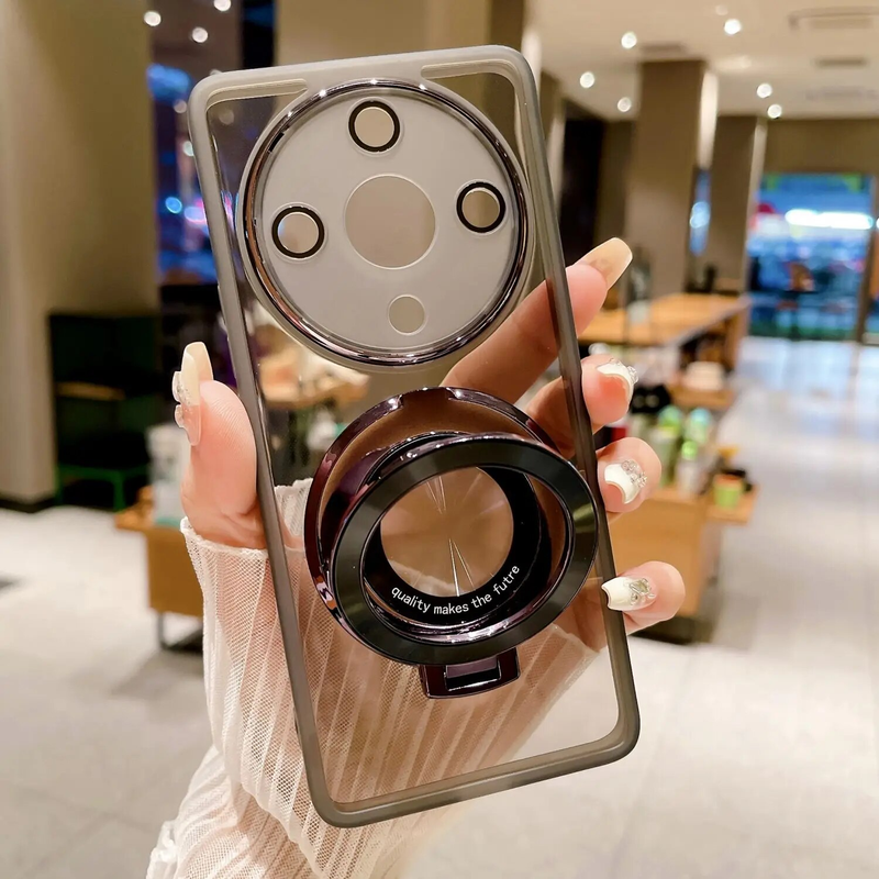 Custodia protettiva posteriore magnetica morbida X8B con supporto ad anello per Huawei Honor X9A X9B X7B 8B_voghion.com