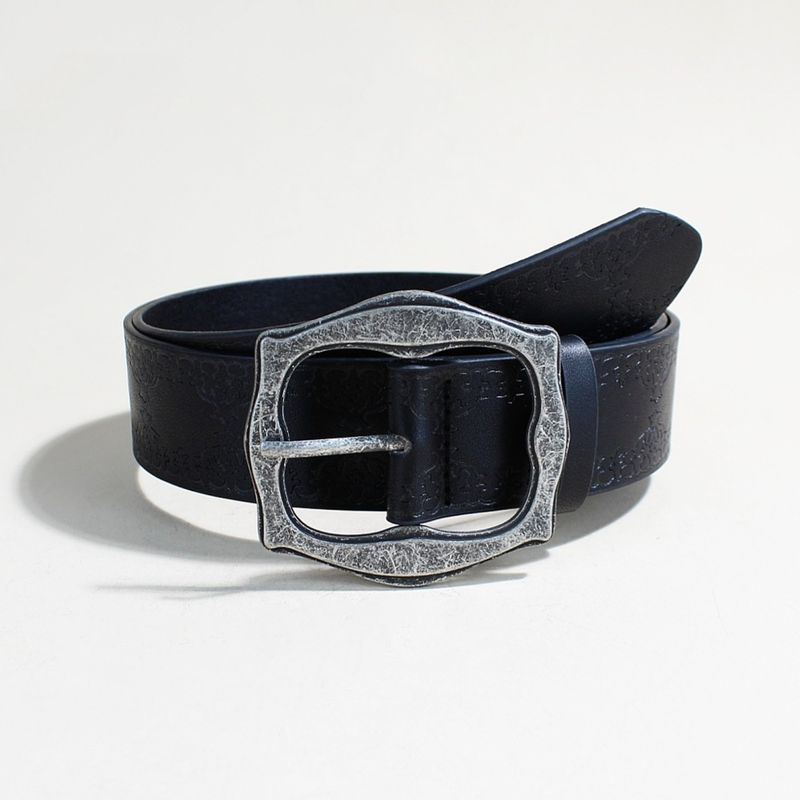 New Ethnic Style Retro Old Belt Women's Belt Matching Jeans Belt High End Brown_voghion.com