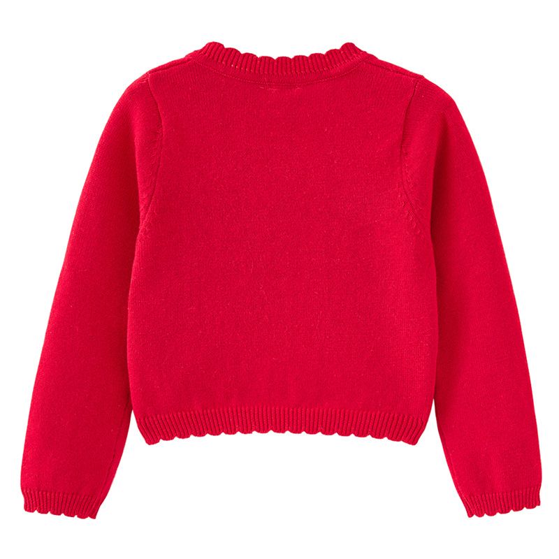 Cardigan léger en tricot pour fille - Cache-maillot d'été à bouton unique (73-110 cm, 3 couleurs)_voghion.com