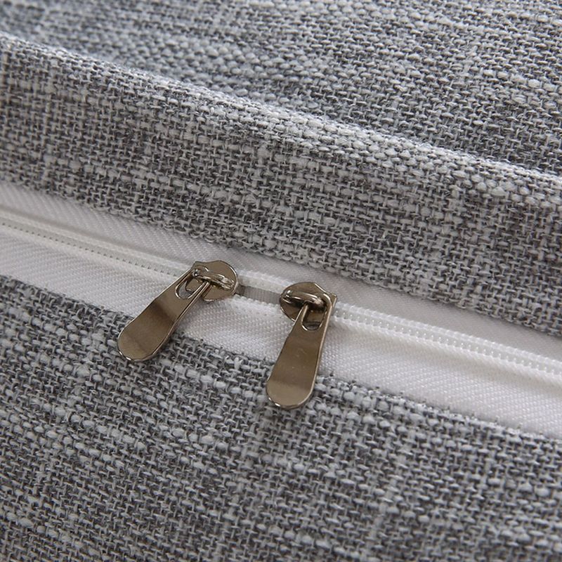 SOGA 100cm Silver Triangular Wedge Bed Pillow Headboard Backrest Bedside Tatami Cushion Home Decor_voghion.com