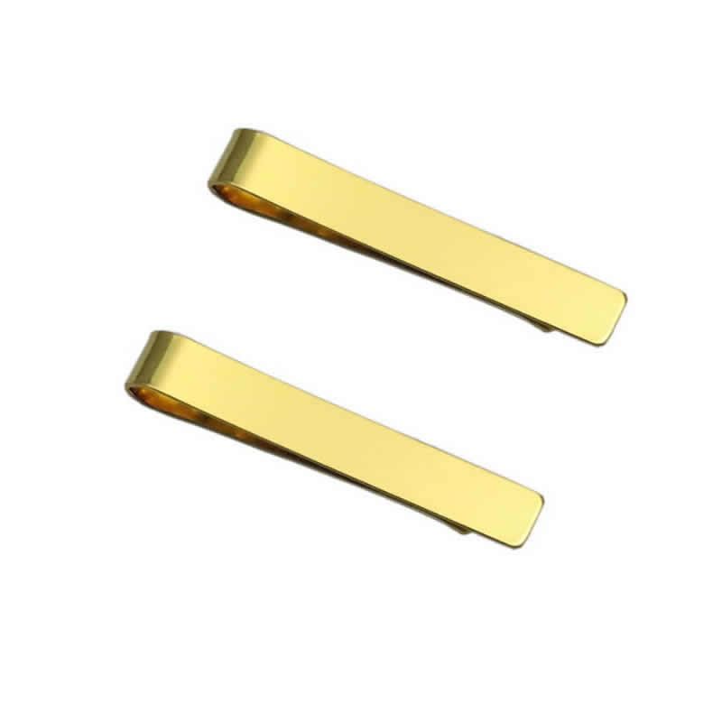 Fermacravatta in acciaio inossidabile inciso stile semplice per uomo_voghion.com
