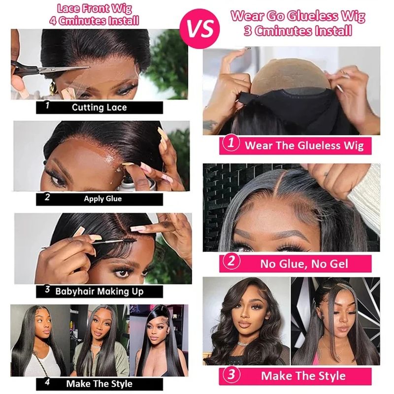 200 Densit 13x6 30 Inch Lace Front Human Hair Wigs 13x4 HD Lace Frontal Wig Brazilian Body Wave Human Hair Closure Wig For Women_voghion.com
