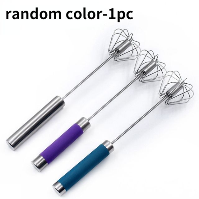 1pcs Salon Barber Hairdressing Whisk Semi-automatic Hair Color Dye Cream Whisk Kitchen Balloon Mixer Stirrer Tools_voghion.com