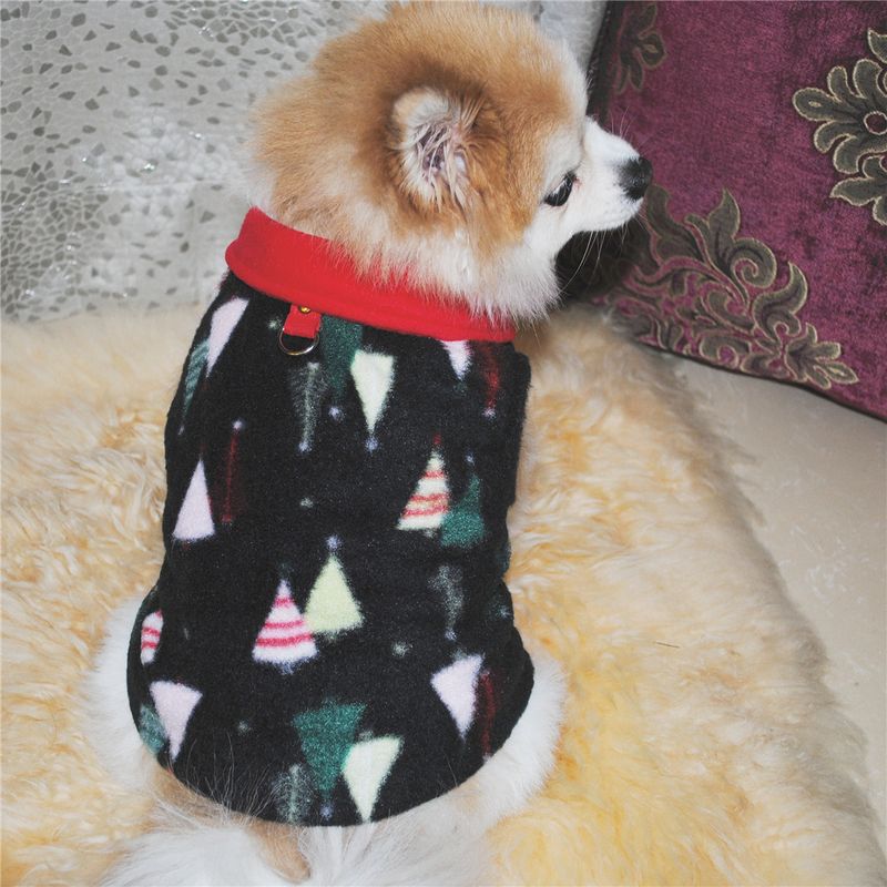 Abbigliamento per animali domestici diretto dalla fabbrica, per cani, autunno e inverno, in pile polare, fibbia di trazione, 27 colori brevettati, saranno oggetto di indagine_voghion.com
